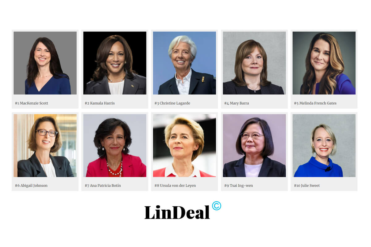 BBC и Forbes опубликовали списки 100 самых влиятельных женщин планеты 2021