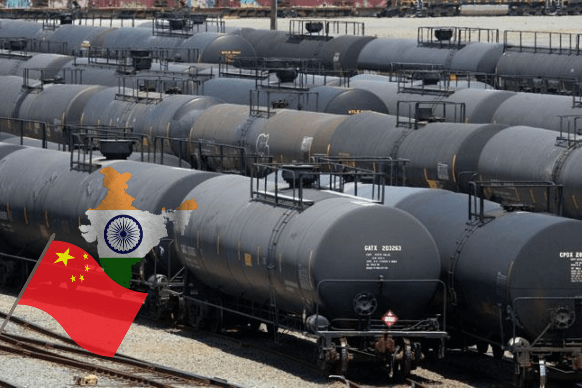 Индия и Китай увеличивают импорт российской нефти, компенсируя России значительную часть ущерба от европейских санкций