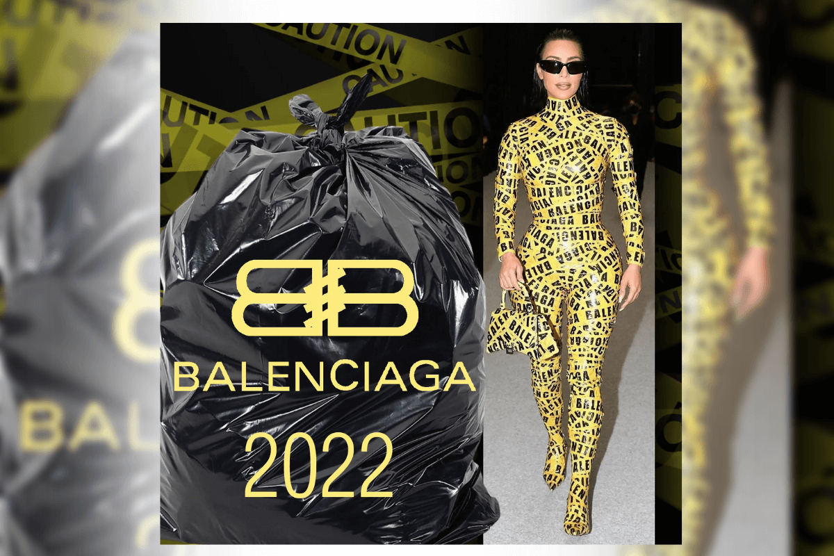 Ким Кардашьян в Balenciaga Winter 2022