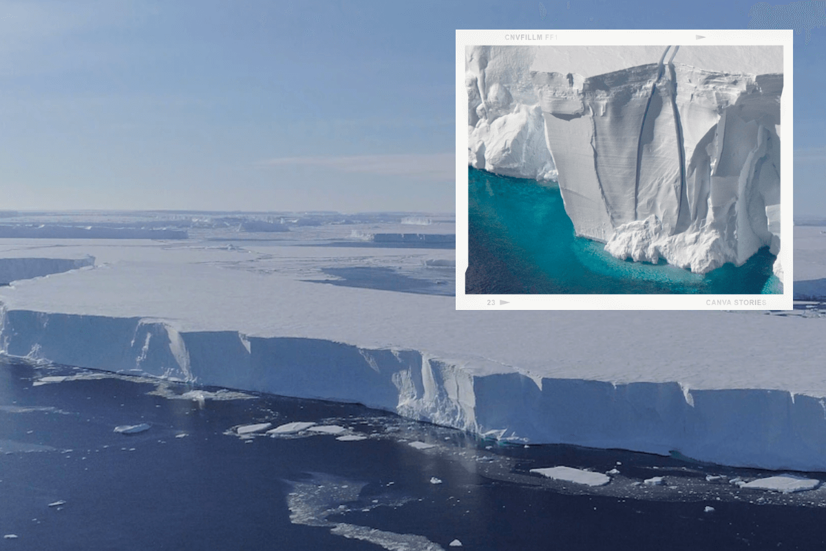 Ледник Туэйтса тает быстрее, чем ожидалось, и может повысить уровень Мирового океана на 4,5 метра