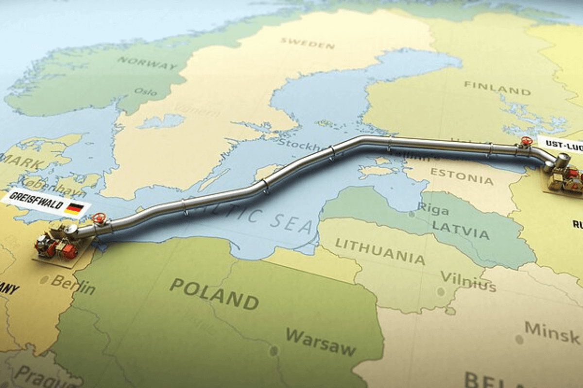 Газ из «Северный поток-2» попал в Балтийское море