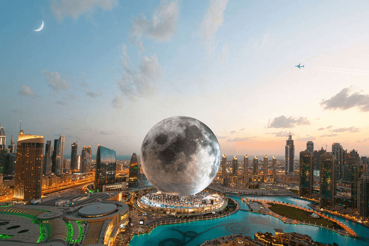 В Дубае построят роскошный курортный комплекс Луну стоимостью 5 миллиардов долларов