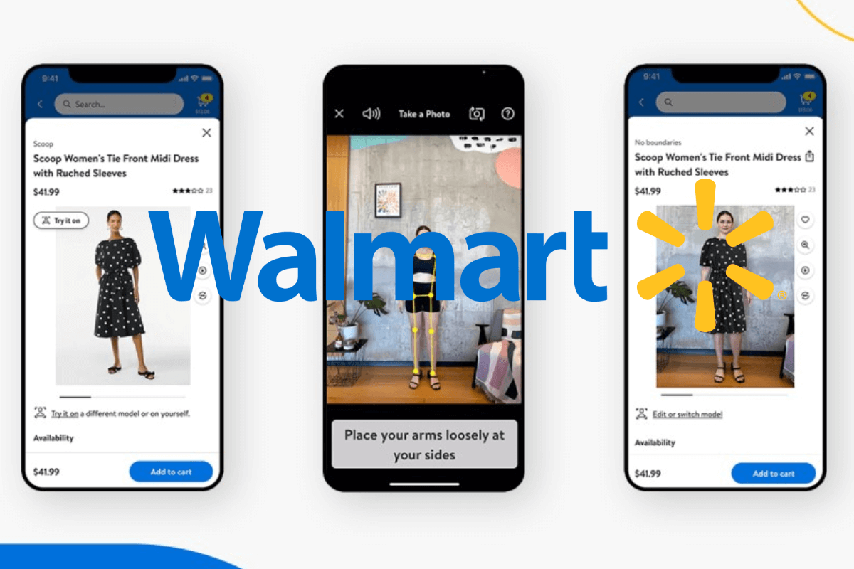 Walmart презентовал виртуальную примерочную на базе искусственного интеллекта