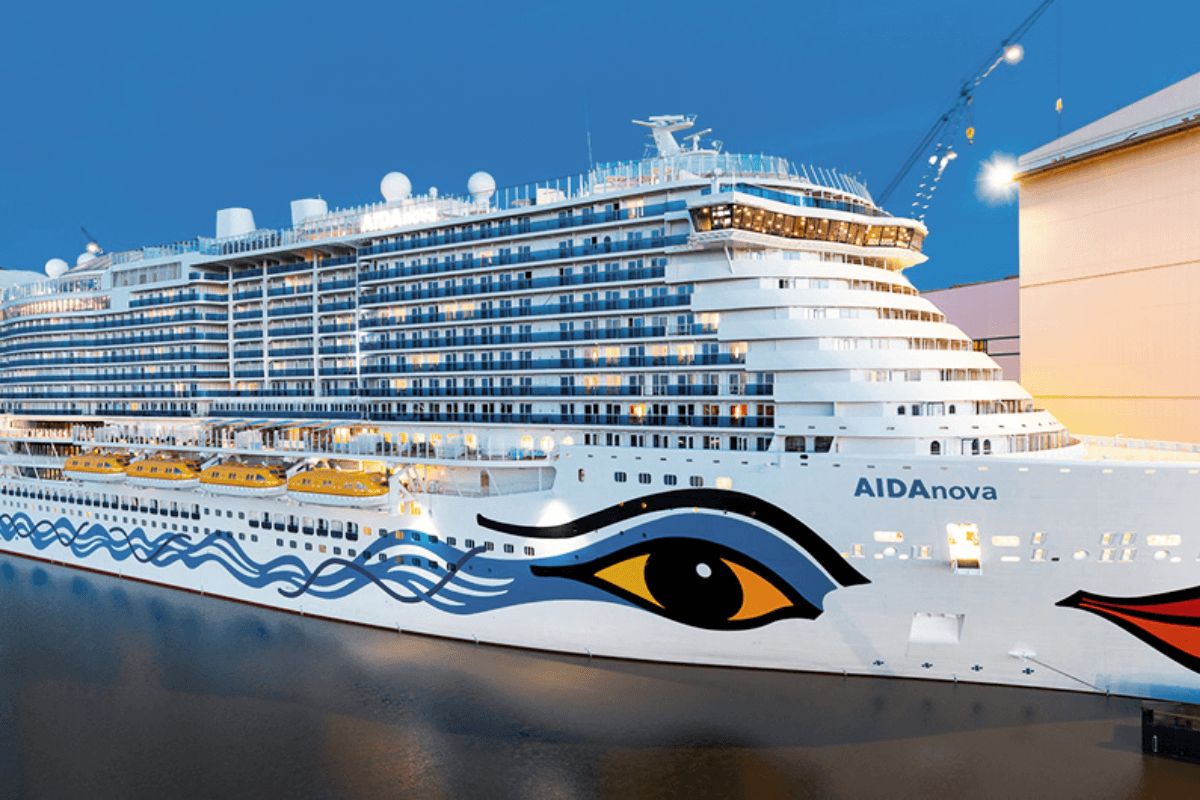 15 самых больших и роскошных круизных лайнеров: AIDAnova