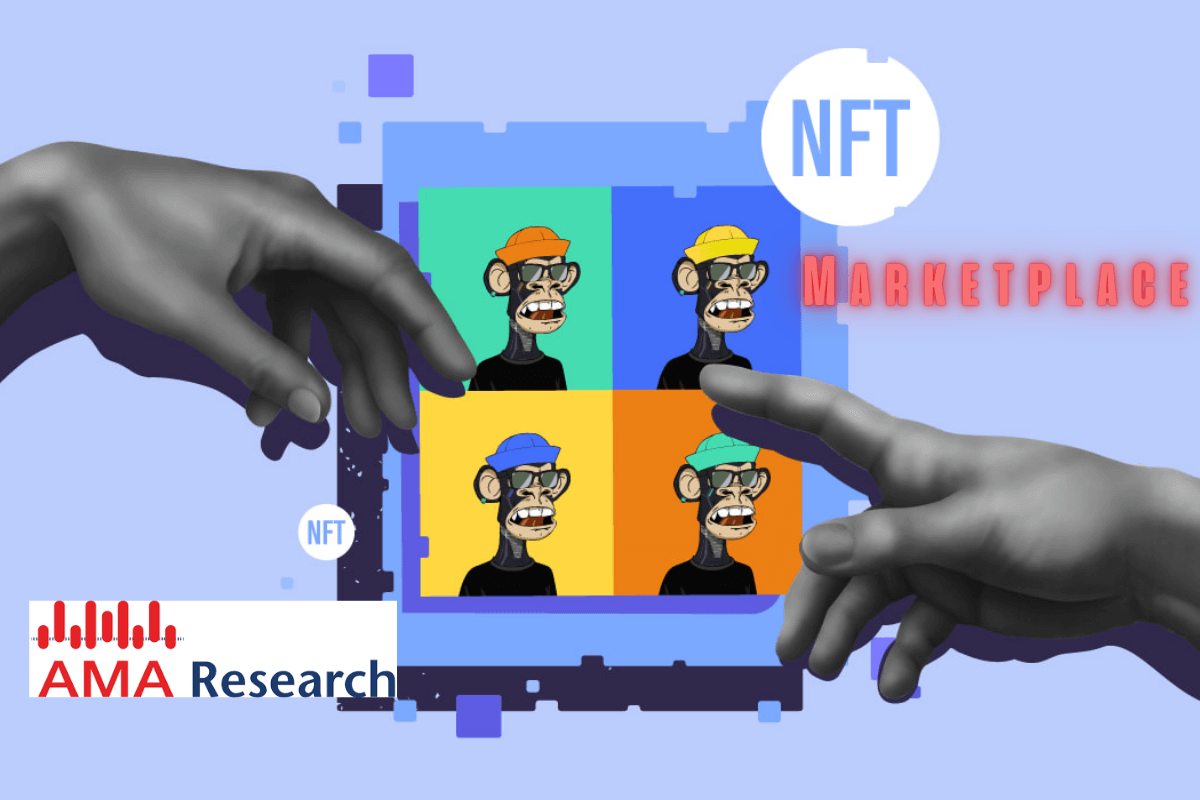 AMA Research проанализировала рыночные возможности и риски платформ NFT Marketplace