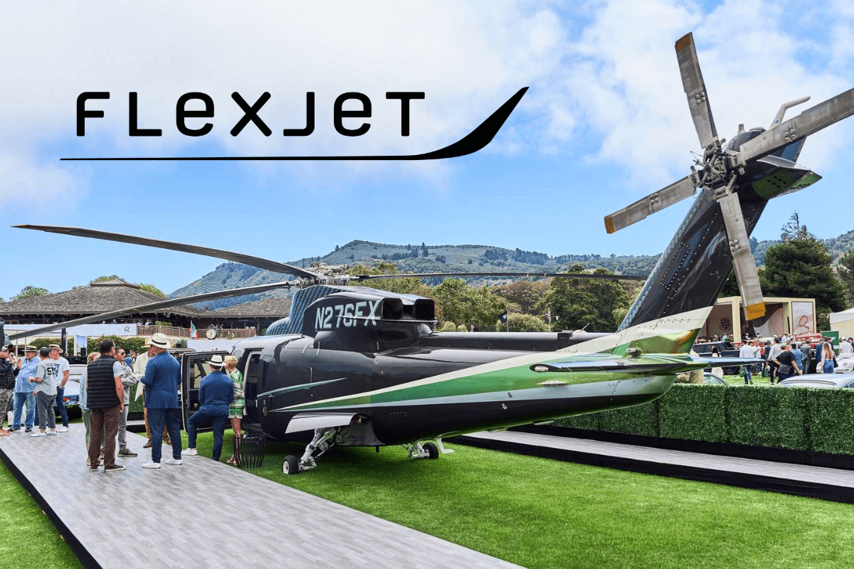 Новый вертолет Flexjet 
