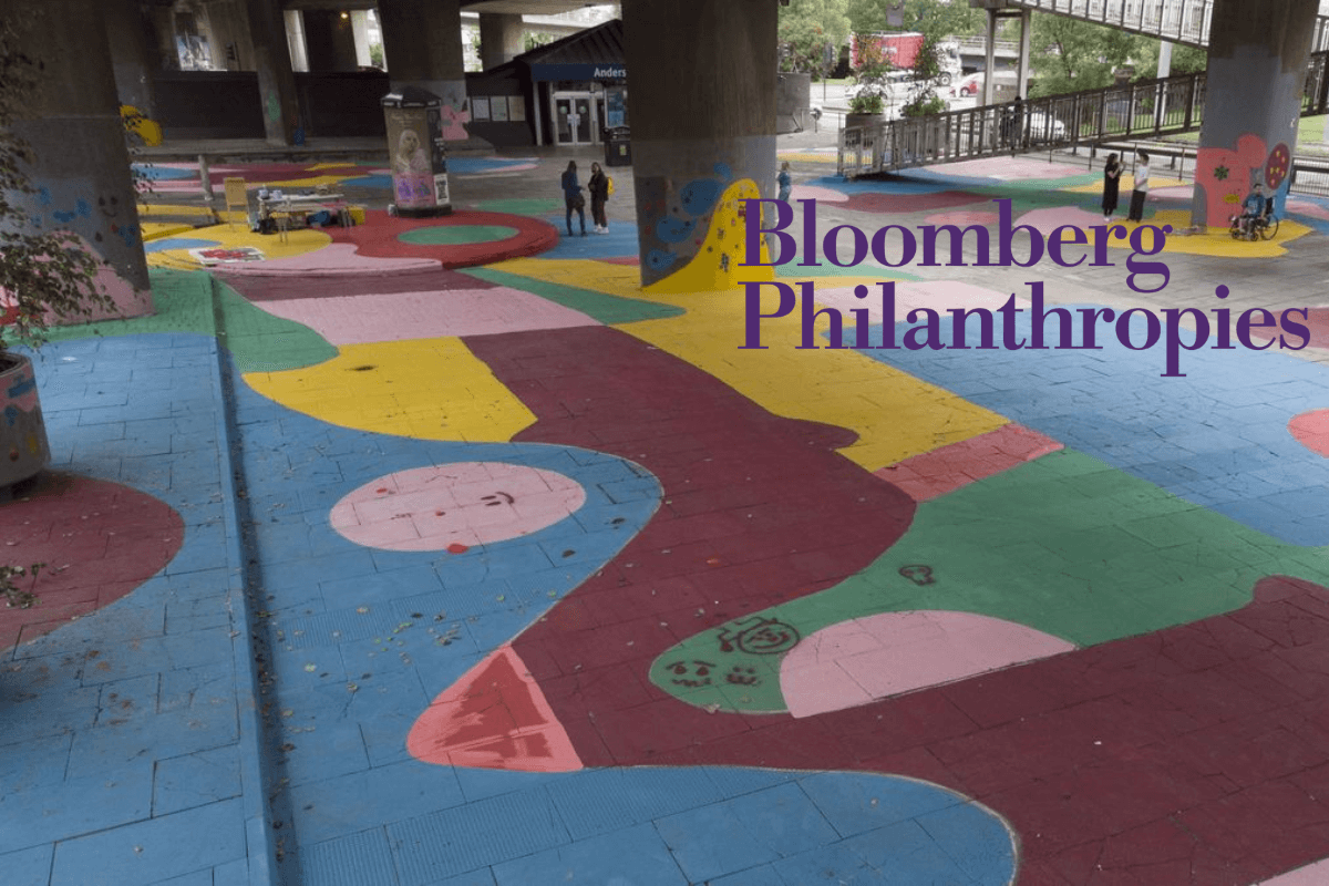 Bloomberg Philanthropies финансирует уличное искусство: облагораживание улиц в целях повышения безопасности