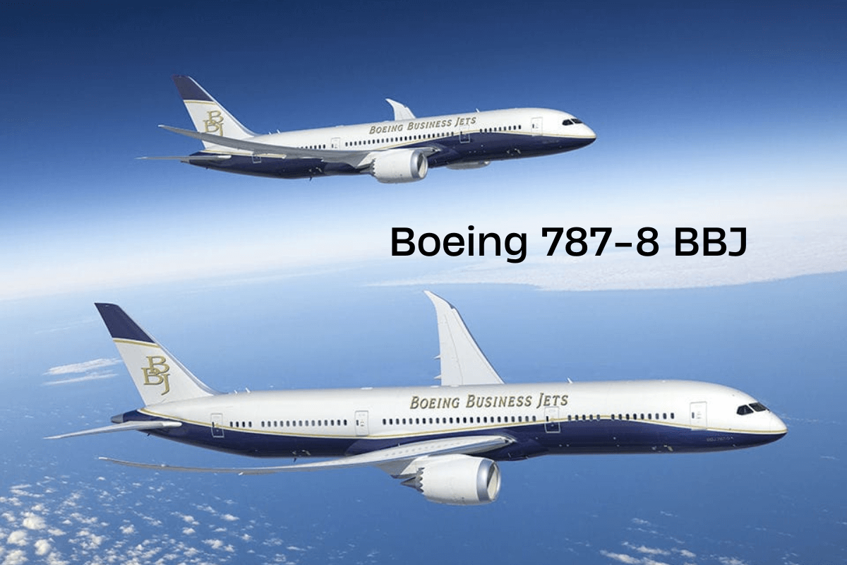 Самые дорогие частные самолеты в мире: Boeing 787-8 BBJ