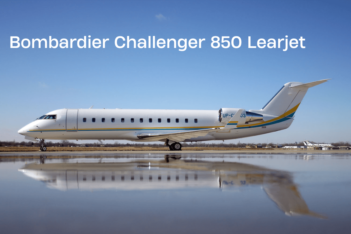 Самые дорогие частные самолеты в мире: Bombardier Challenger 850 Learjet