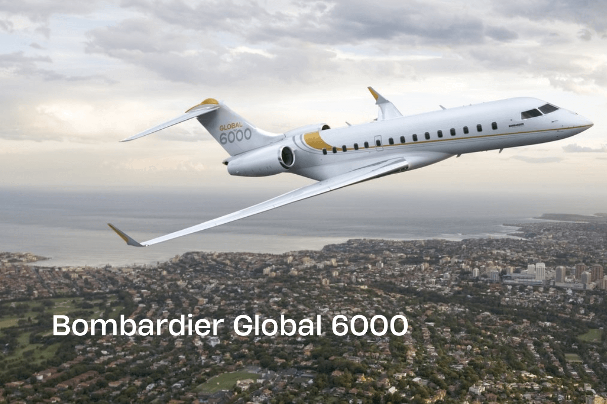 Самые дорогие частные самолеты в мире: Bombardier Global 6000