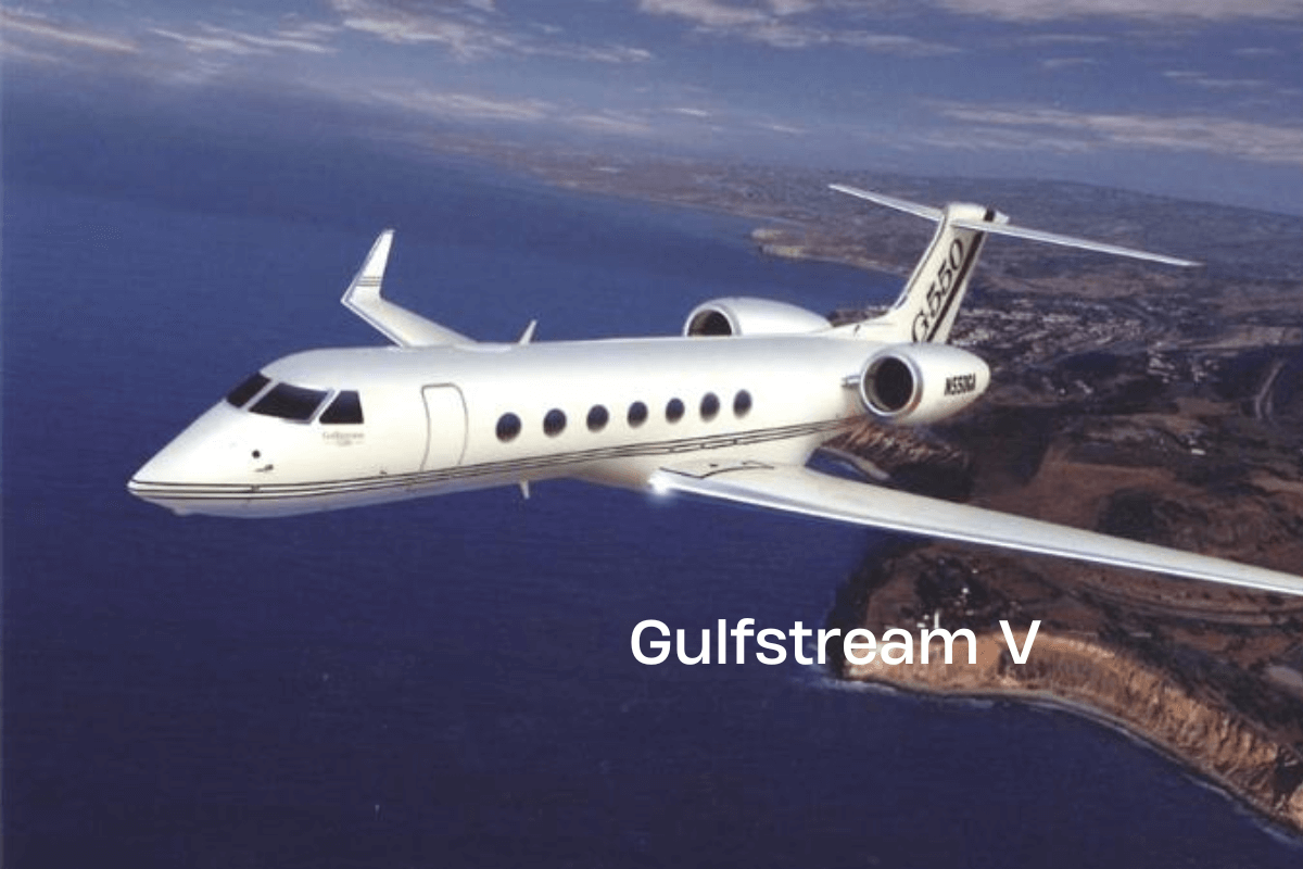 Самые дорогие частные самолеты в мире: Gulfstream V