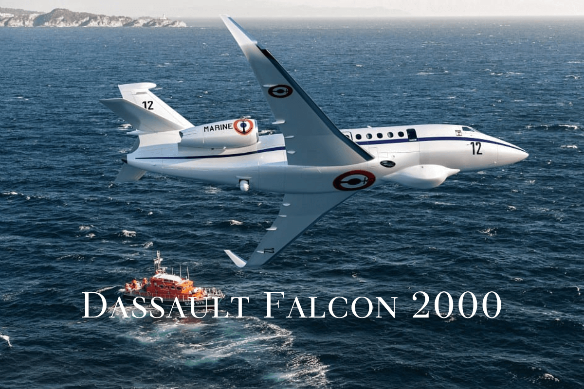 Список лучших частных самолетов 2022 года: Dassault Falcon 2000