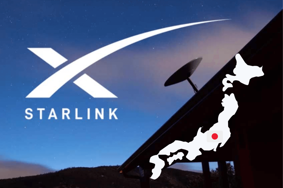Starlink впервые появился в Японии