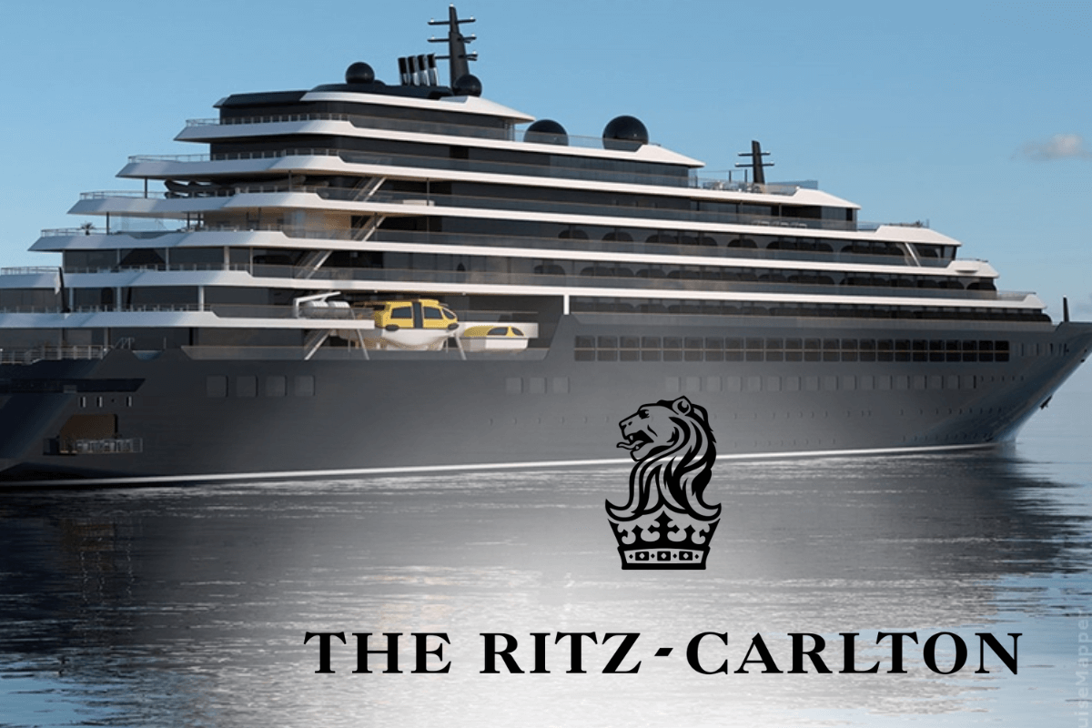 Суперъяхта Ritz-Carlton готова к дебютному семидневному круизу: первый взгляд на судно