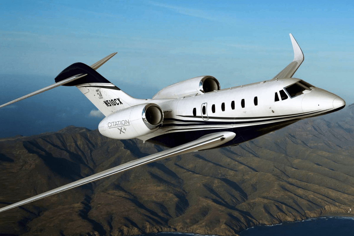 Топ-10 самых быстрых частных самолетов: Cessna Citation X
