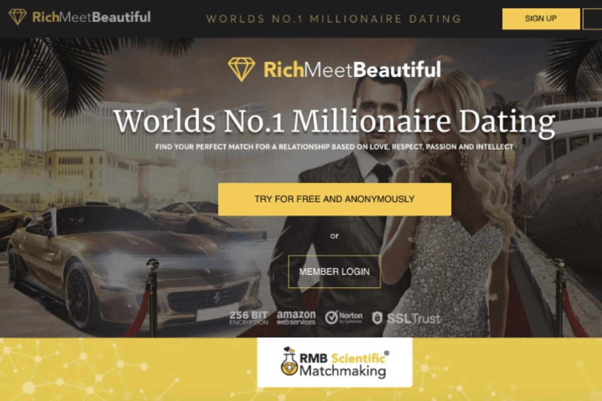 Топ лучших приложений для знакомства с богатыми избранниками: Rich Meets Beautiful 