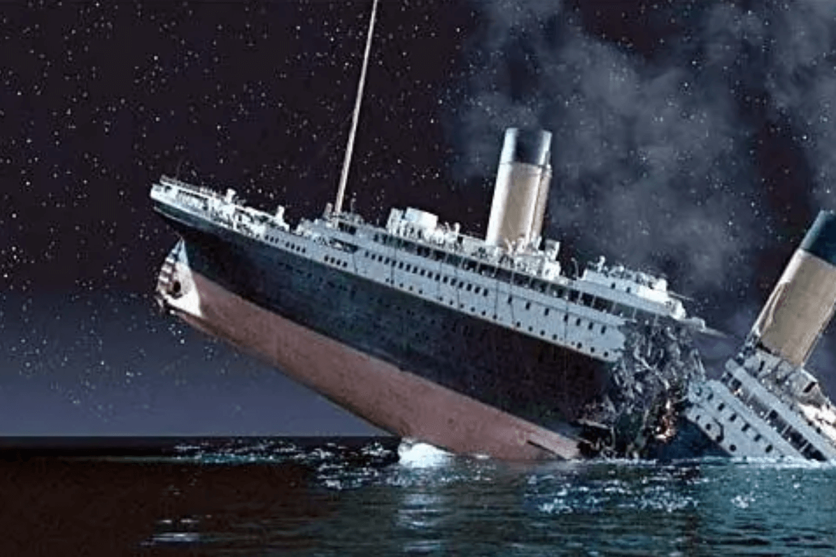 Гибель «Титаника» в Атлантическом океане