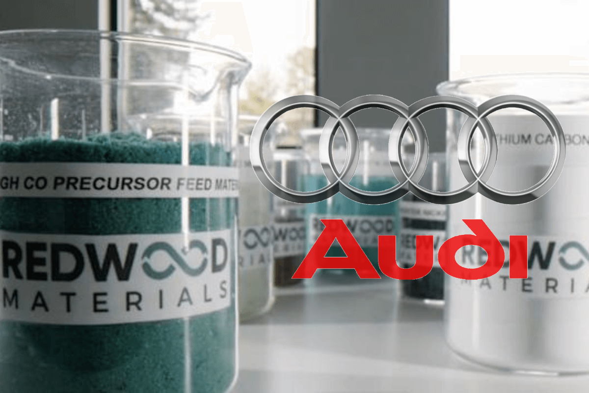 Audi сотрудничает с Redwood Materials в рамках программы утилизации бытовой электроники