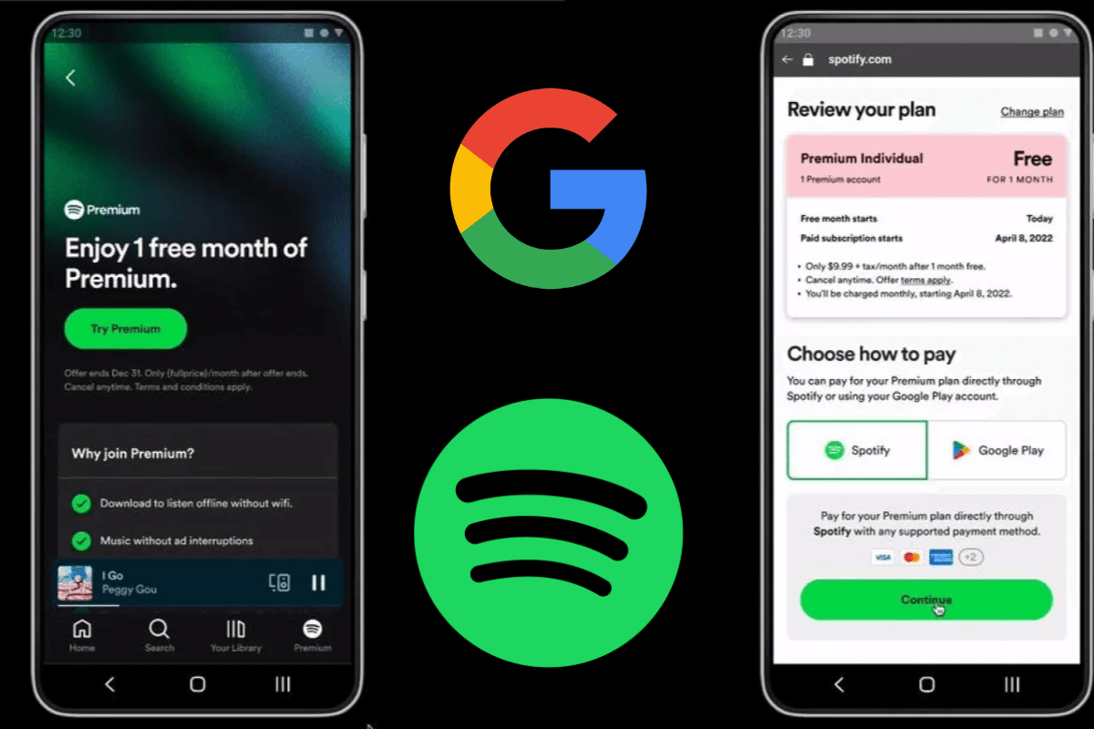 Google и Spotify сотрудничают, чтобы тестировать собственные платежи на Android