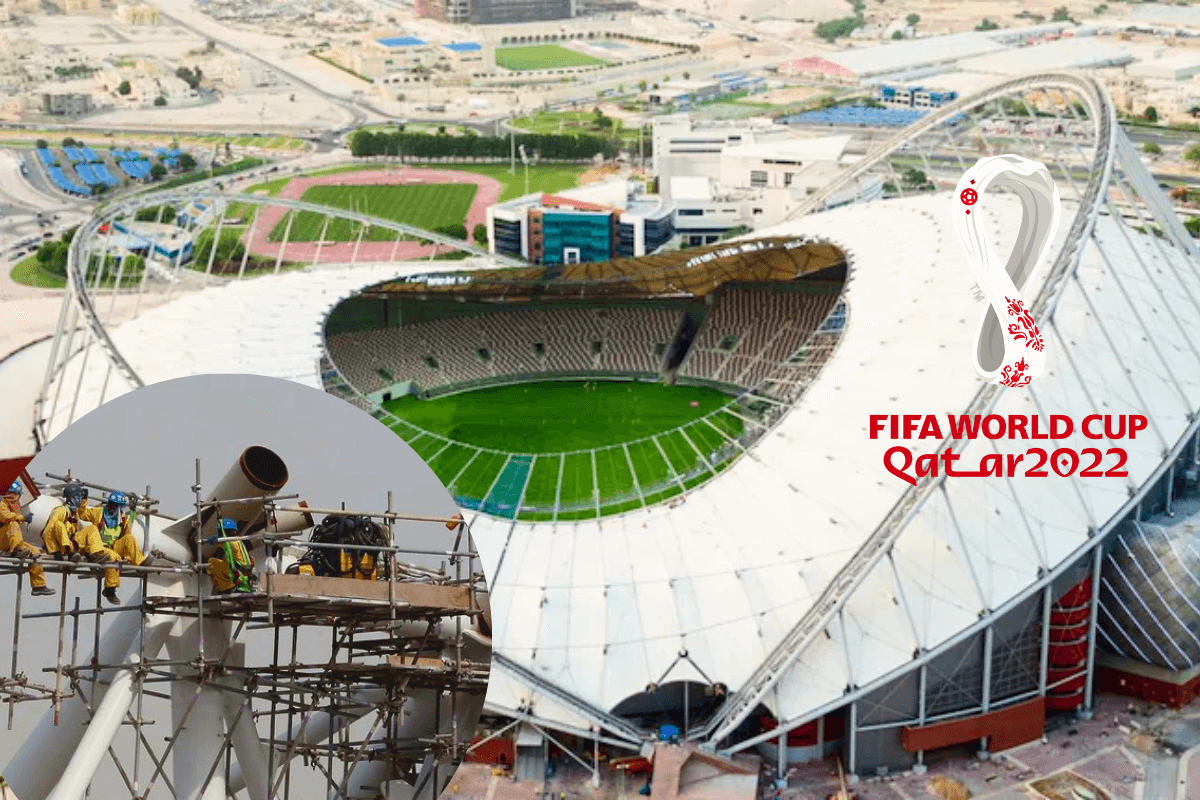 Строительство стадиона ЧМ по футболу 2022 нарушило новые законы Катара