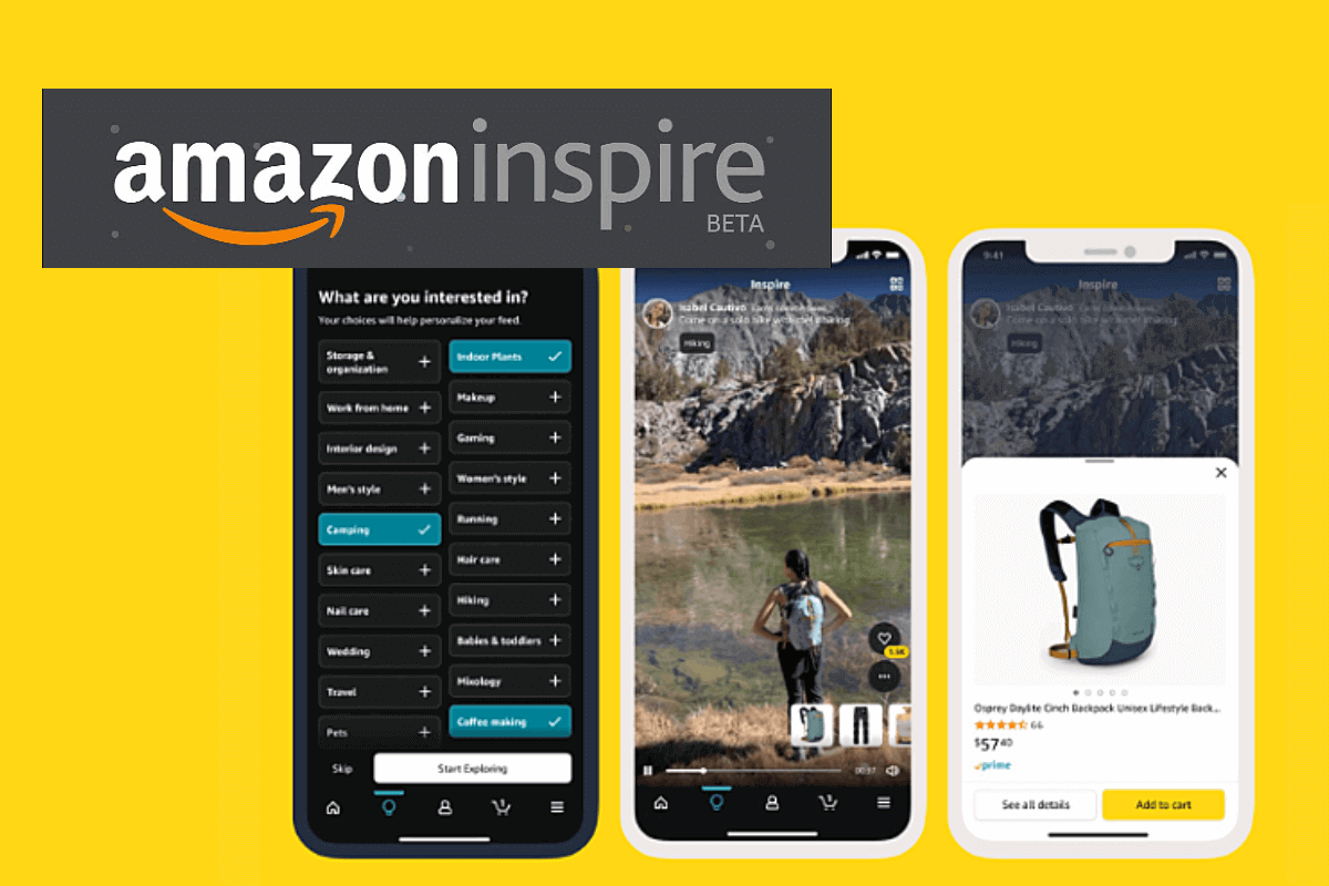 Amazon запускает сервис Inspire, напоминающий TikTok, в надежде на увеличение продаж