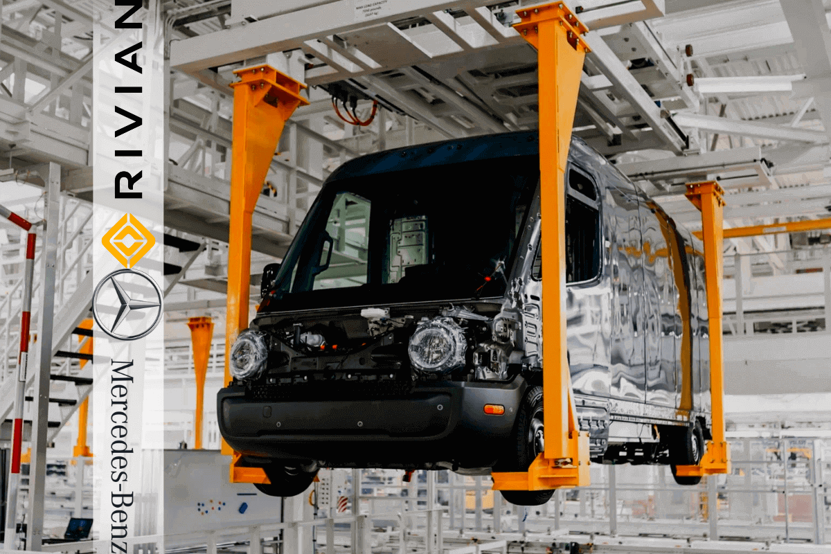 Rivian и Mercedes приостанавливают деятельность по совместной сборке электрических коммерческих фургонов