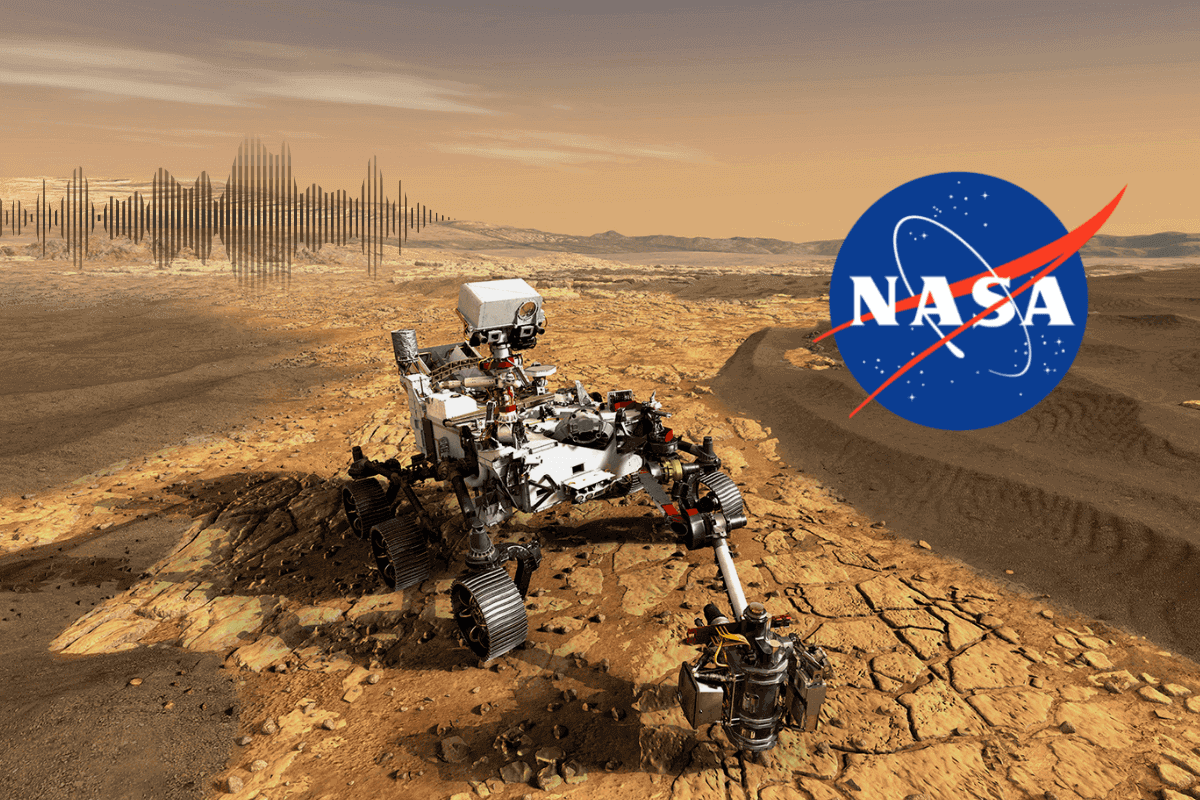 Вездеход NASA Perseverance зафиксировал первый звук песчаного вихря на Марсе