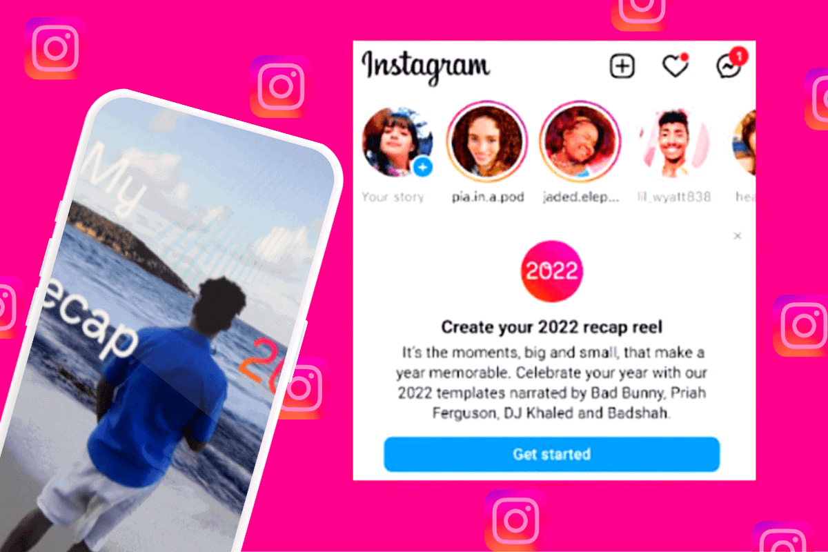 Instagram предлагает новый шаблон Reels для «подведения итогов» под конец года
