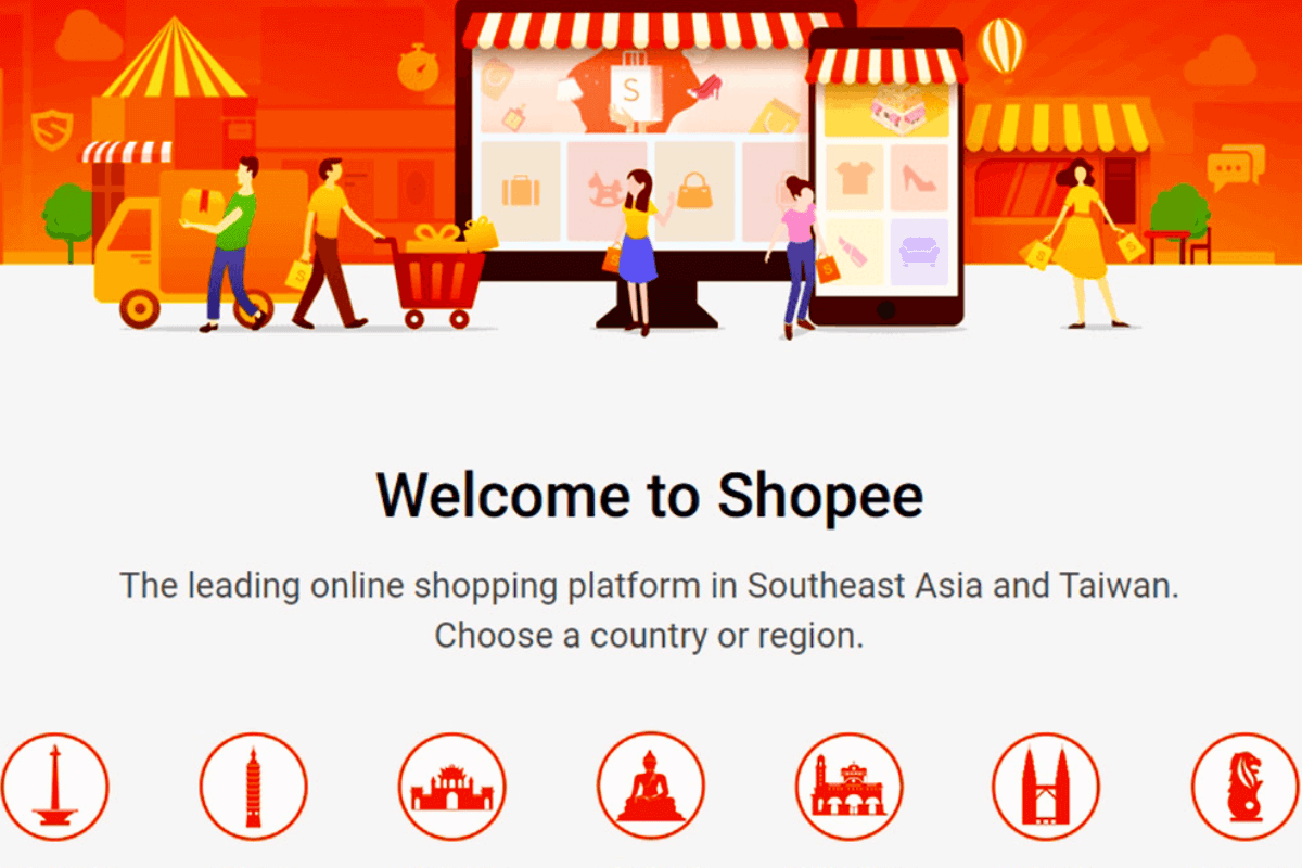 Крупнейшие маркетплейсы мира: Shopee