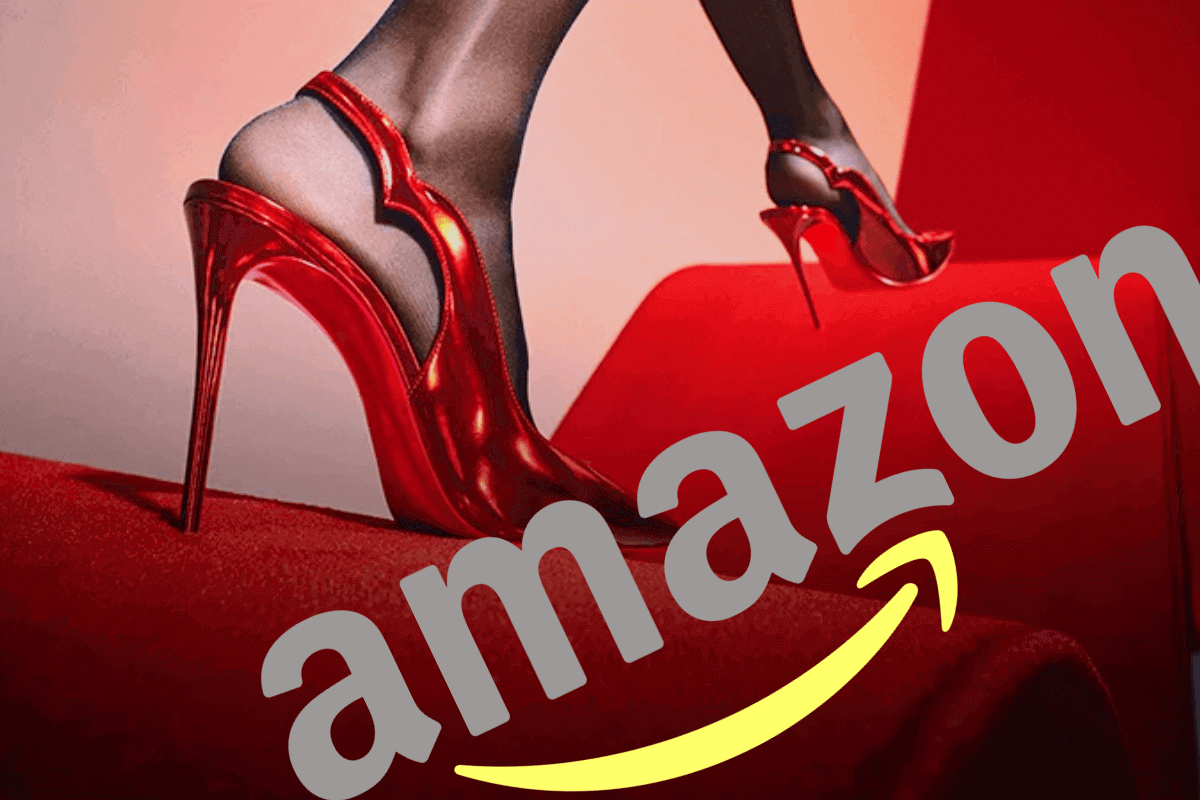 Компании Amazon выдвинули предупреждение в отношении продажи  обуви с красной подошвой от Christian Louboutin