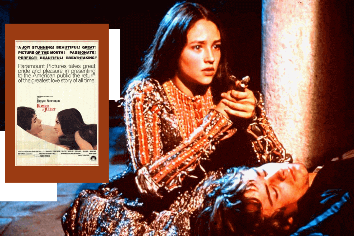 Герои фильма «Ромео и Джульетта» 1968 года подали в суд на Paramount из-за обнаженной сцены