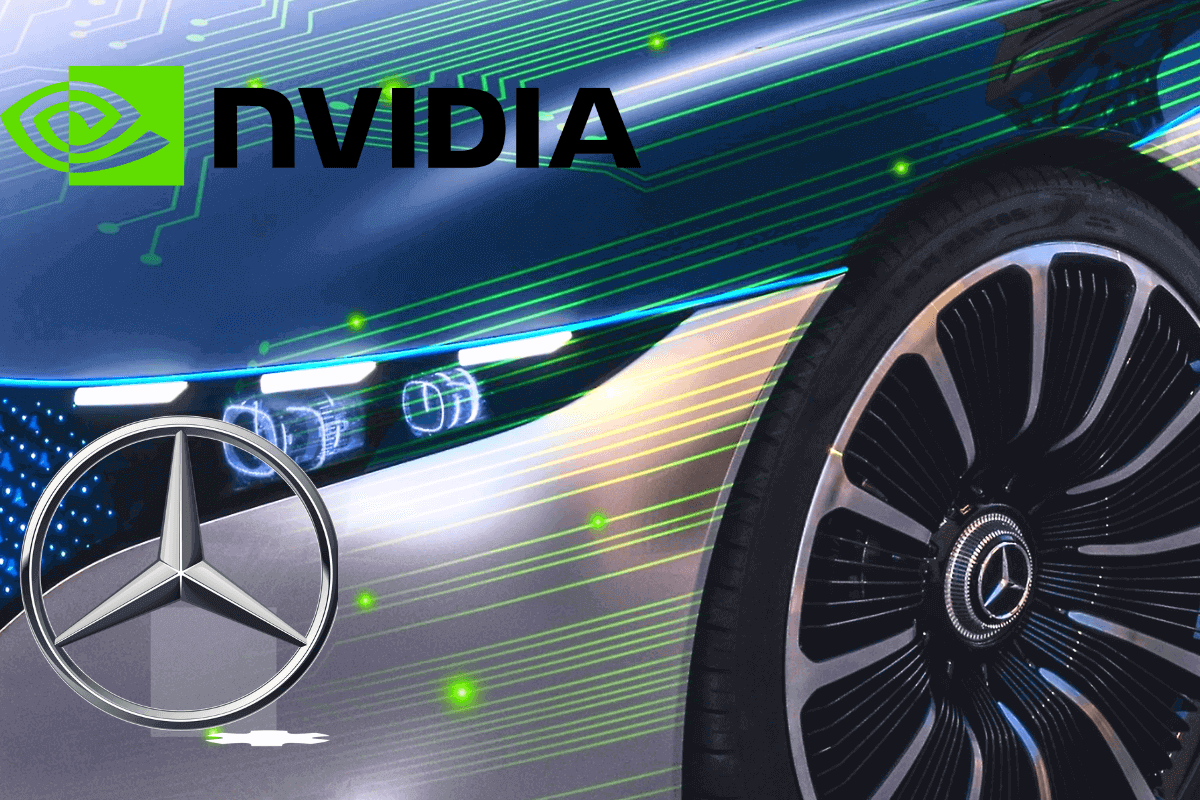 Mercedes планирует использовать технологию цифрового двойника Nvidia