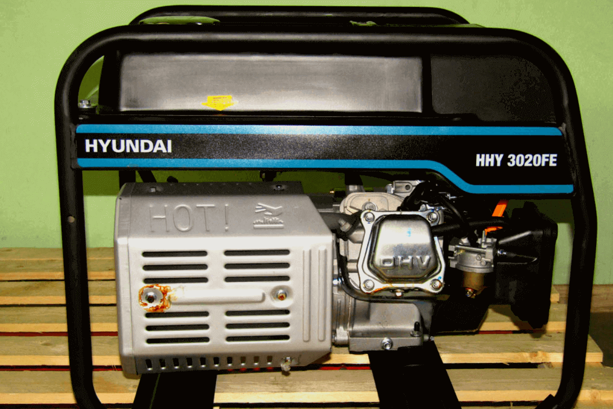 Лучшие бензиновые генераторы: Hyundai HHY 3020FЕ