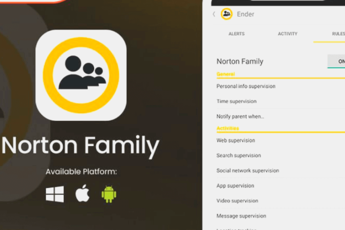 Топ-15 лучших приложений для родительского контроля: Norton Family Parental Control