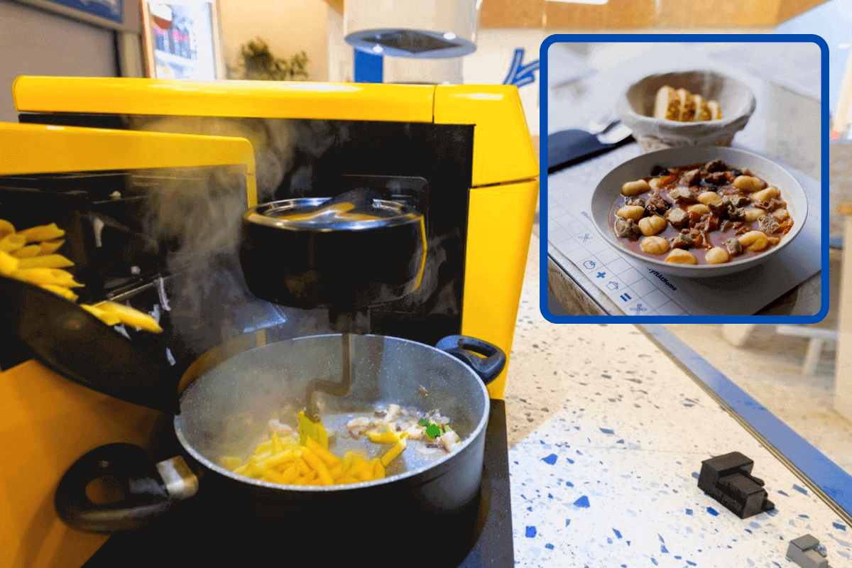В хорватском ресторане блюда готовит робот-повар
