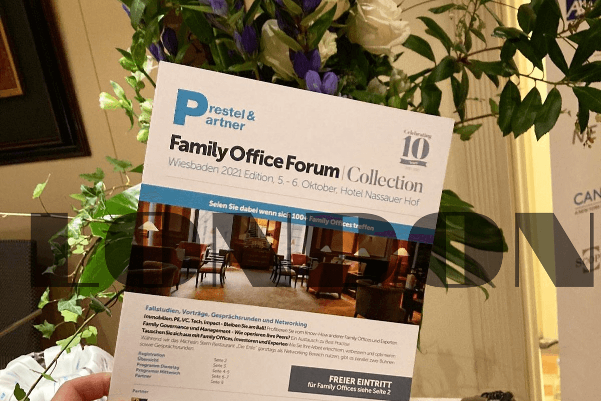 21 июня в Лондоне, Великобритания, пройдет Форум семейных офисов (Family Office Forum London 2022)