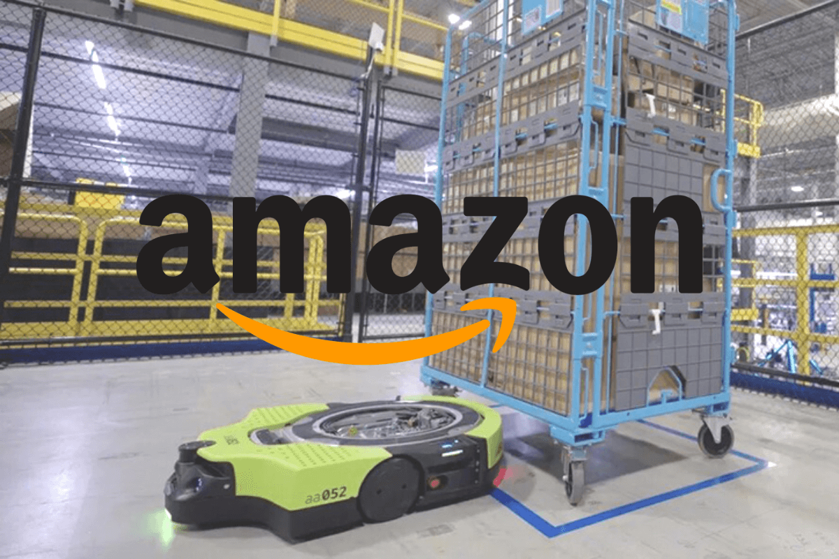 Новые роботы для складских помещений от Amazon 