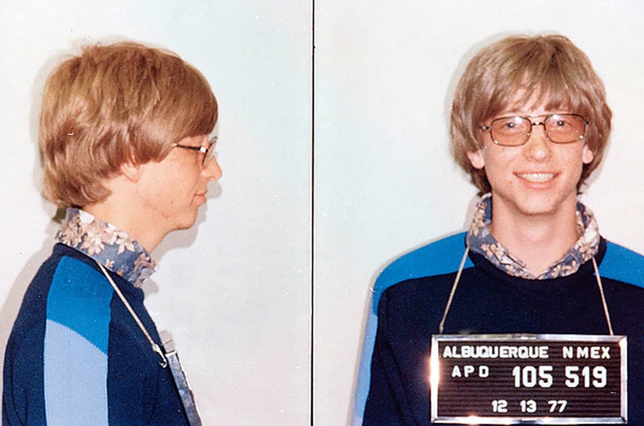 Аресты Билла Гейтса за нарушение правил дорожного движения