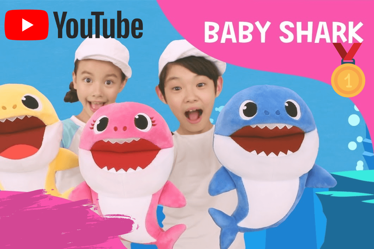Популярная детская песенка "Baby shark" стала самым просматриваемым видео в истории Youtube
