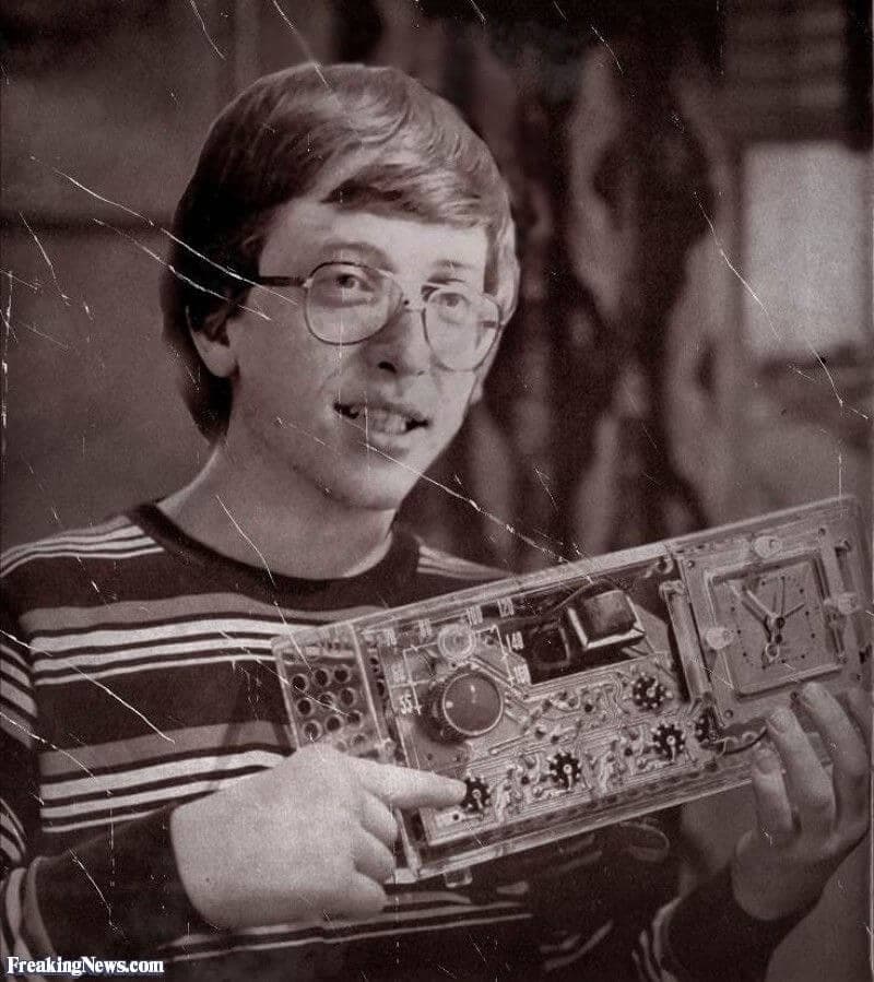 Билл Гейтс в юности