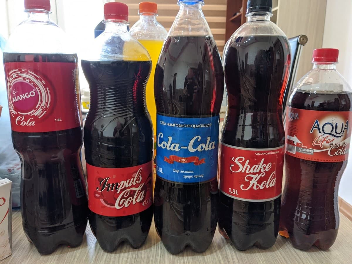 Coca Cola подделки