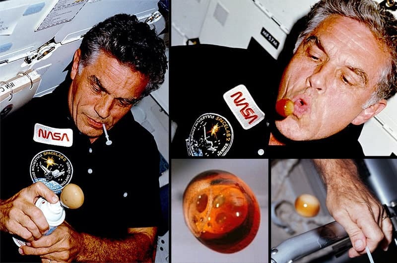Coca Cola пьют в космосе