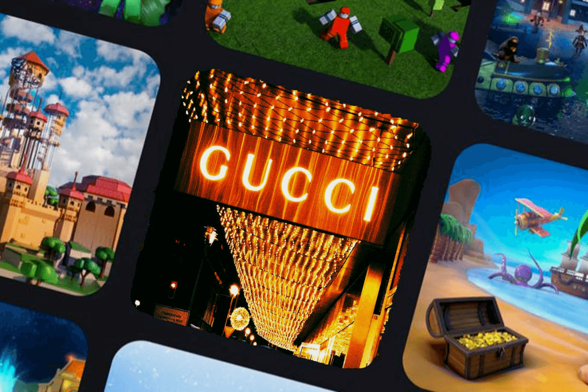 Gucci построил виртуальный город на платформе Roblox