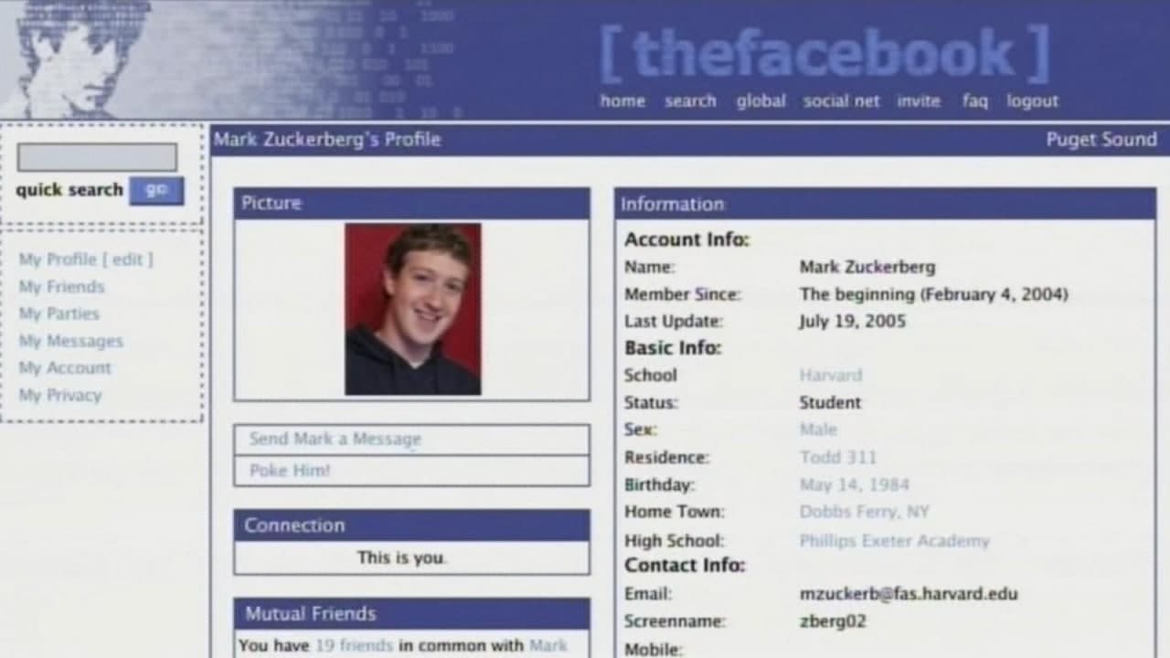 История создания компании Facebook