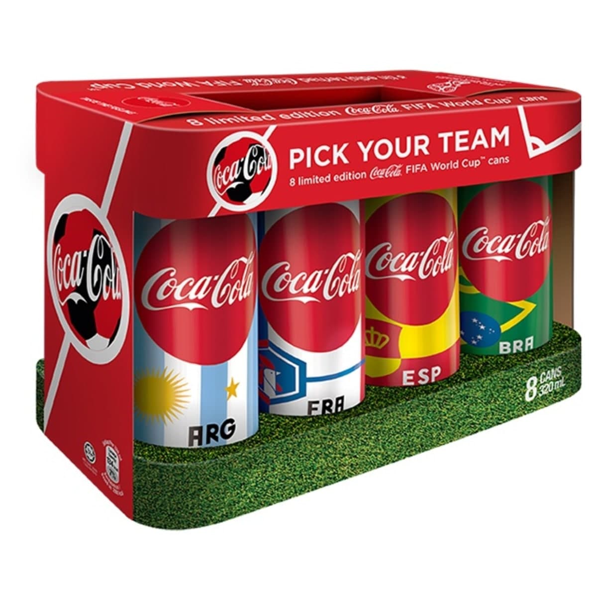 Компания Coca Cola выпустила напиток для чемпионата мира от FIFA 2018