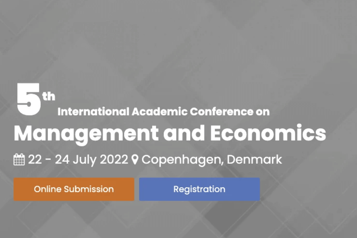 Конференция International Academic Conference on Management and Economics 2022