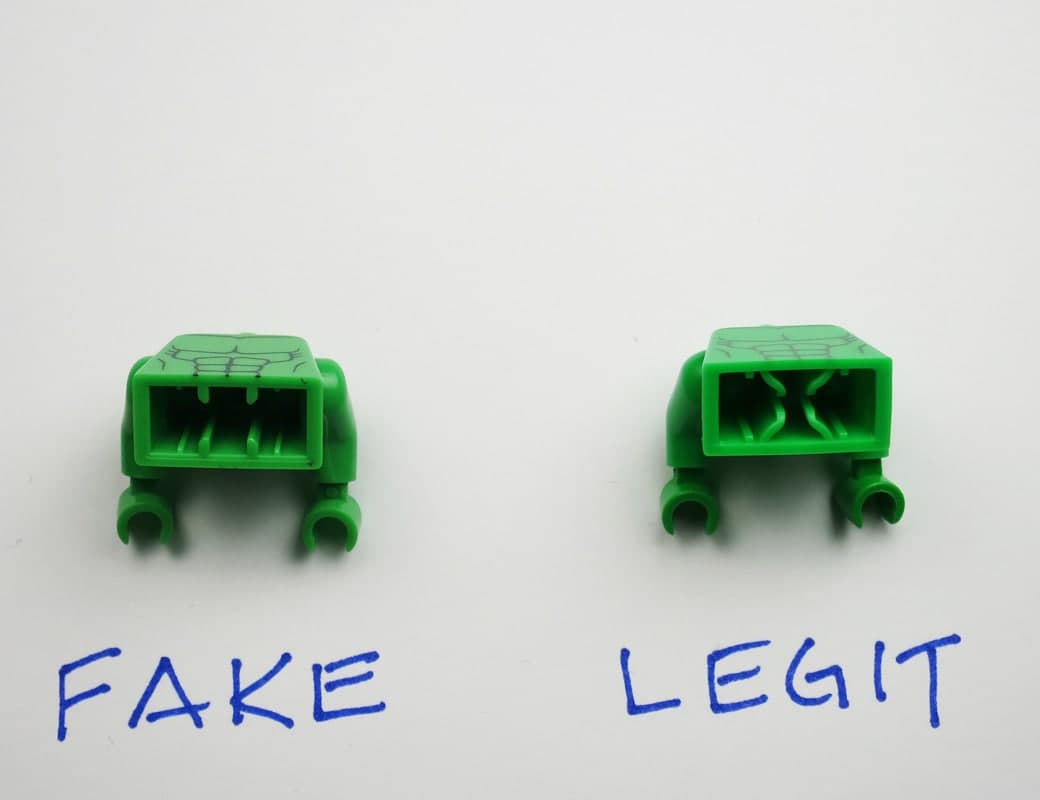 Копирование Lego: как отличить оригинал от подделки