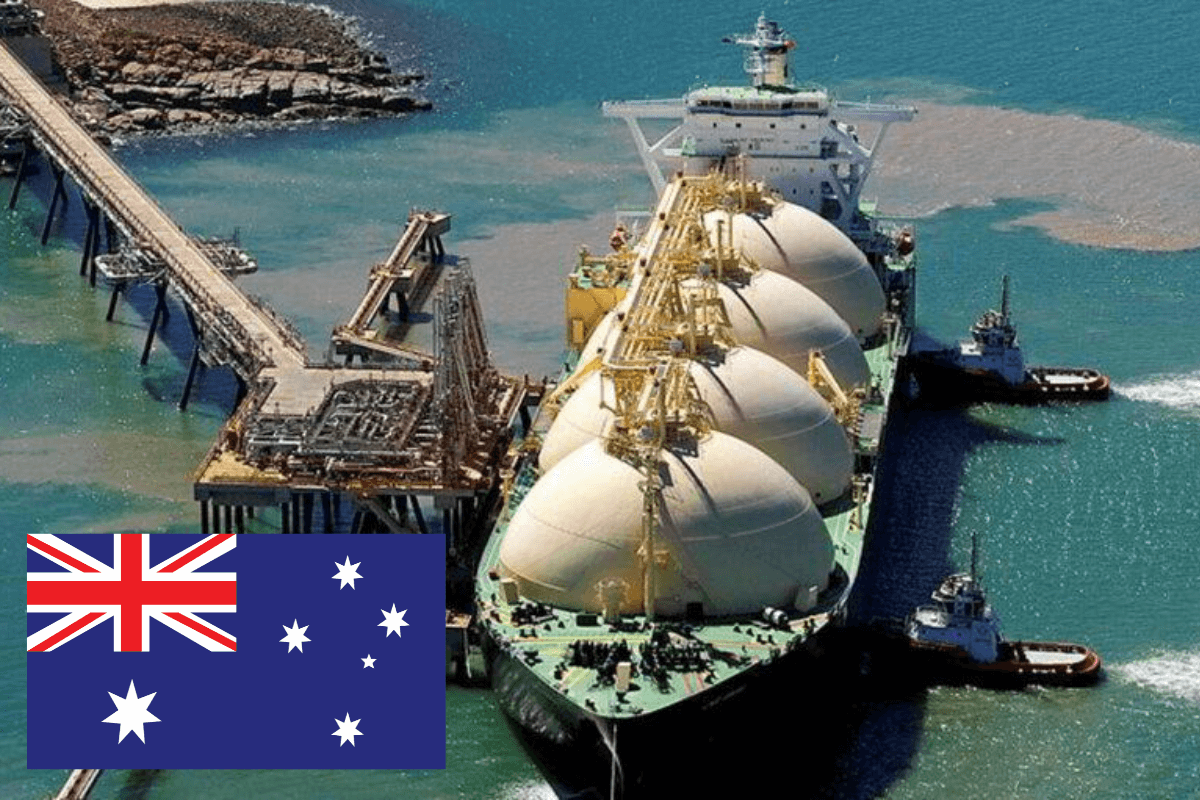 Страна-экспортер газа Австралия