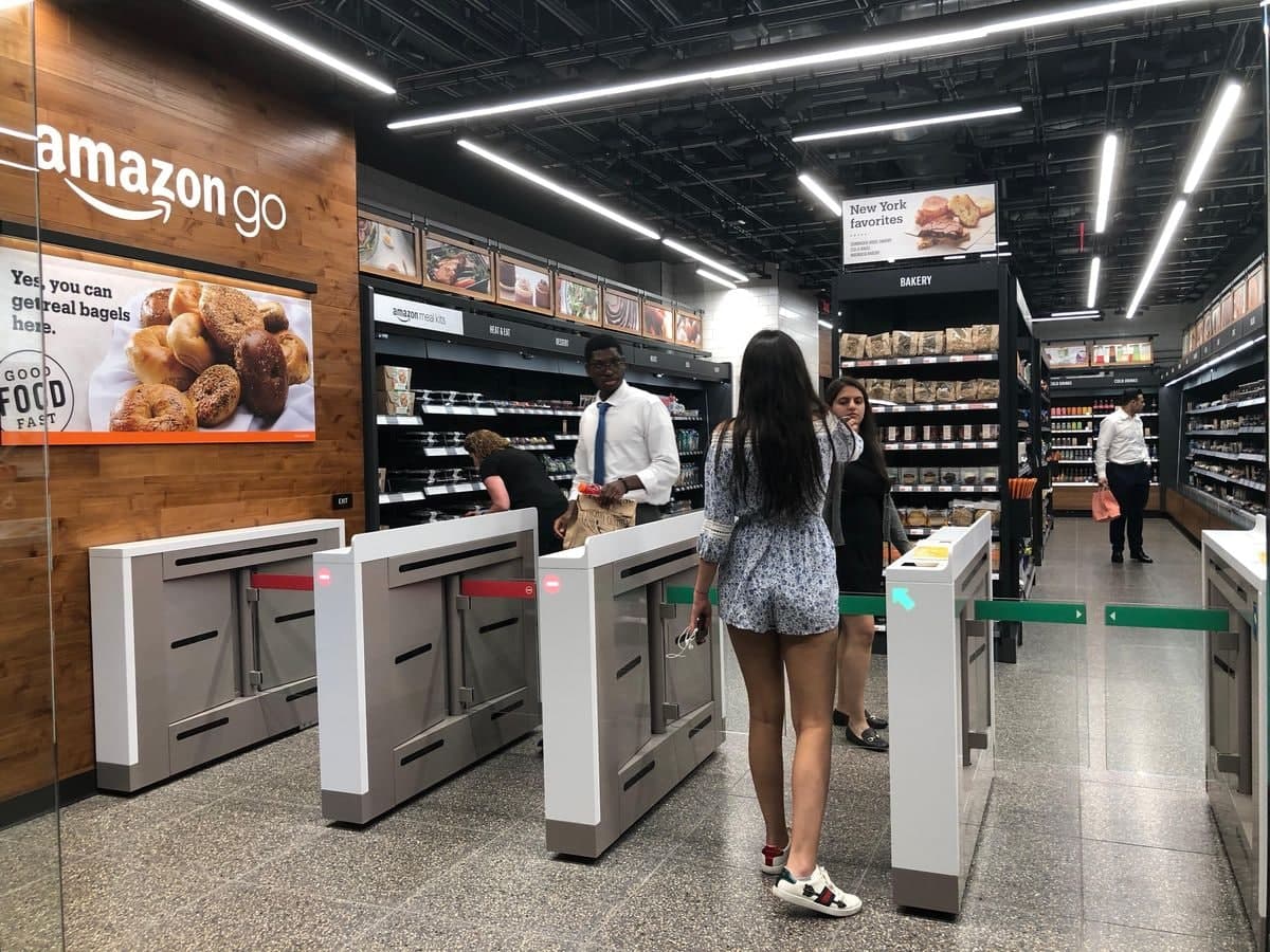 магазин Amazon Go в США