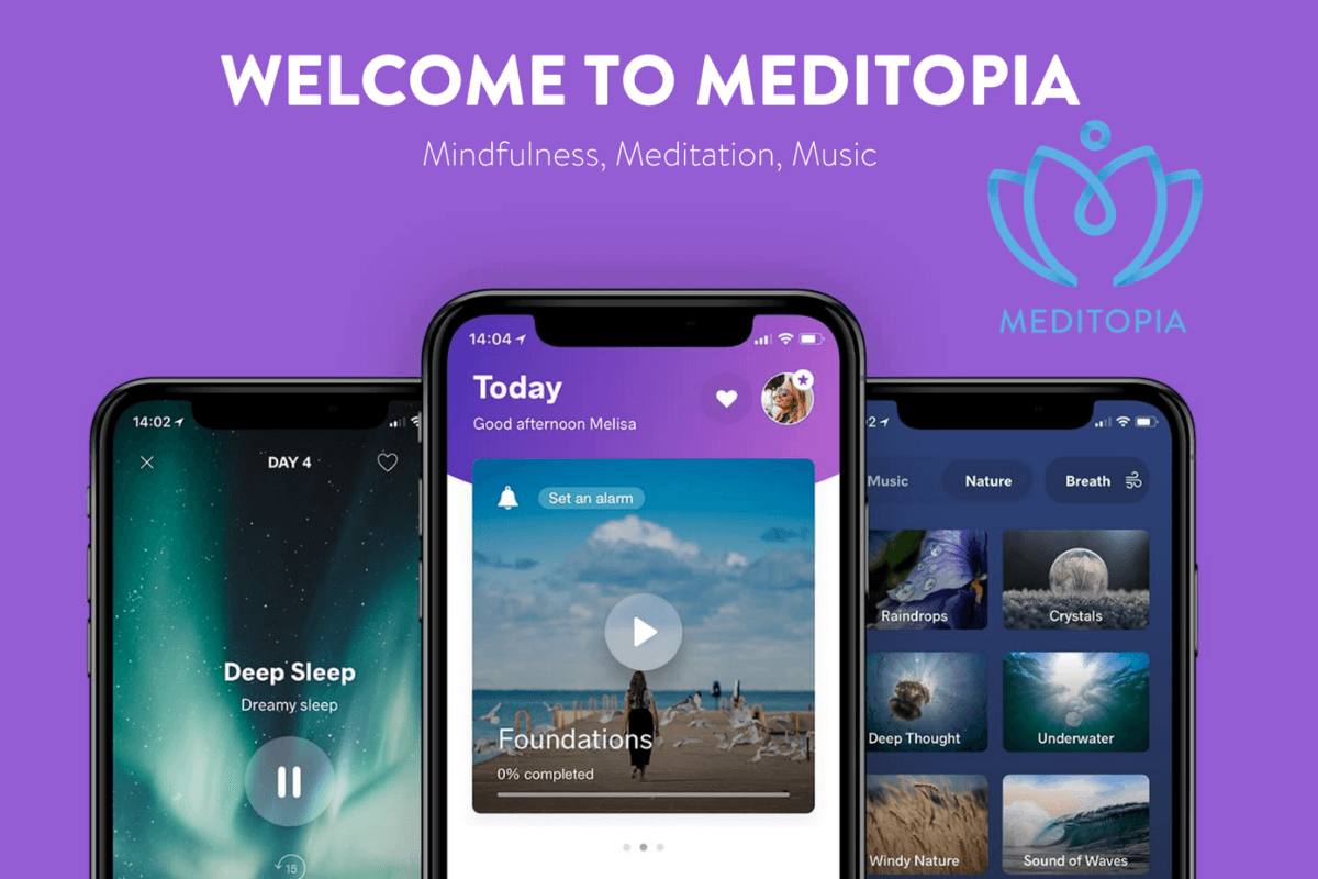 Meditopia приложение для медитации